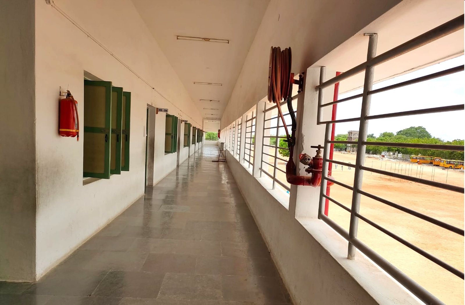 Safire fire safety and classroom area